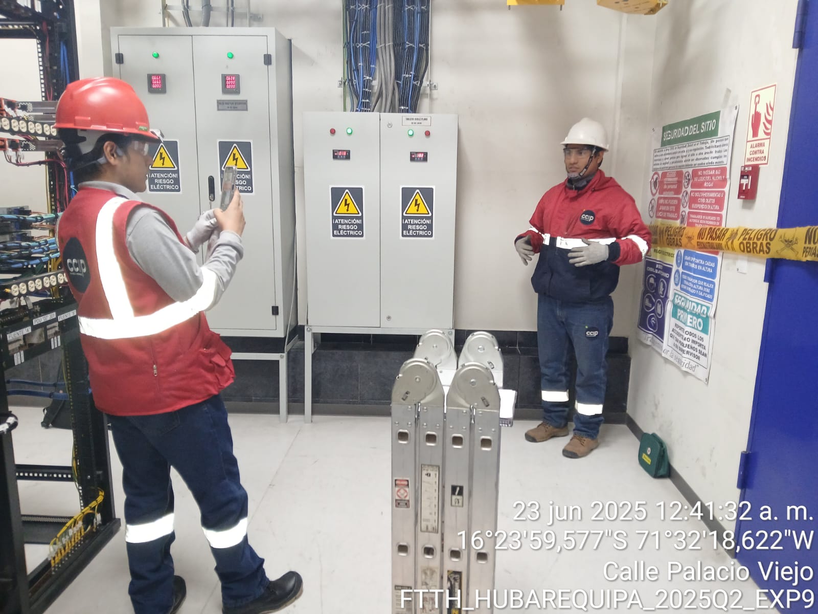 Instalación de Bandejas, Ordenamiento y Desmontajes